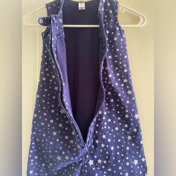 Hudson Baby sleeper sack Dark blue stars Small 0-6months - Picture 3 of 6